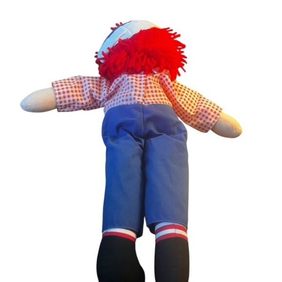 Vintage New With Tags Piroette by Applause Raggedy Andy Doll 18" - Picture 5 of 5